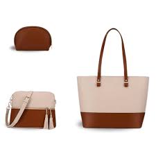 GRACE PU Leather Stylish Color Shoulder Handbags