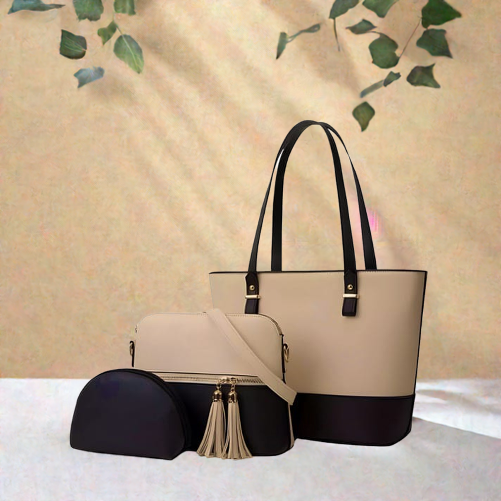 GRACE PU Leather Stylish Color Shoulder Handbags
