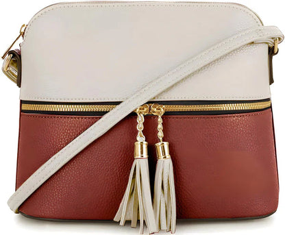 GRACE PU Leather Stylish Color  Shoulder Handbags