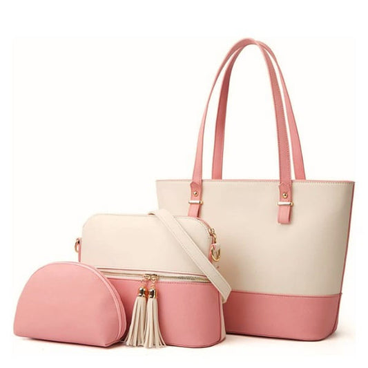 GRACE PU Leather Stylish Color  Shoulder Handbags
