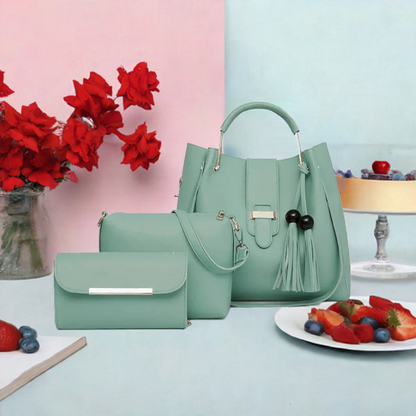 ALEXIA 3 PIECE HANDBAG New Year SALE PRICE