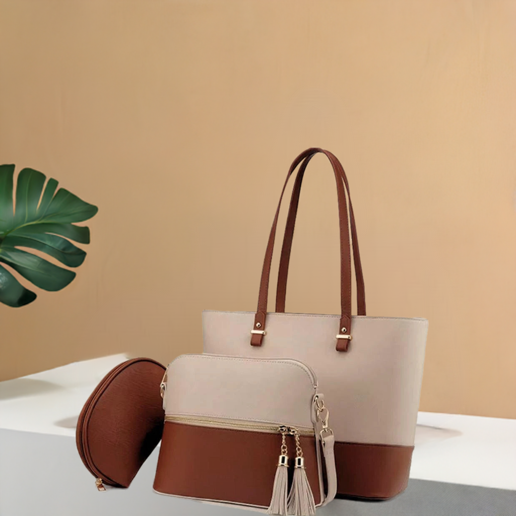 GRACE PU Leather Stylish Color  Shoulder Handbags