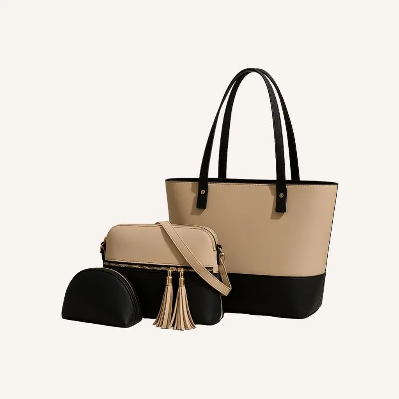 Grace 3-in-1 – Beige & Black