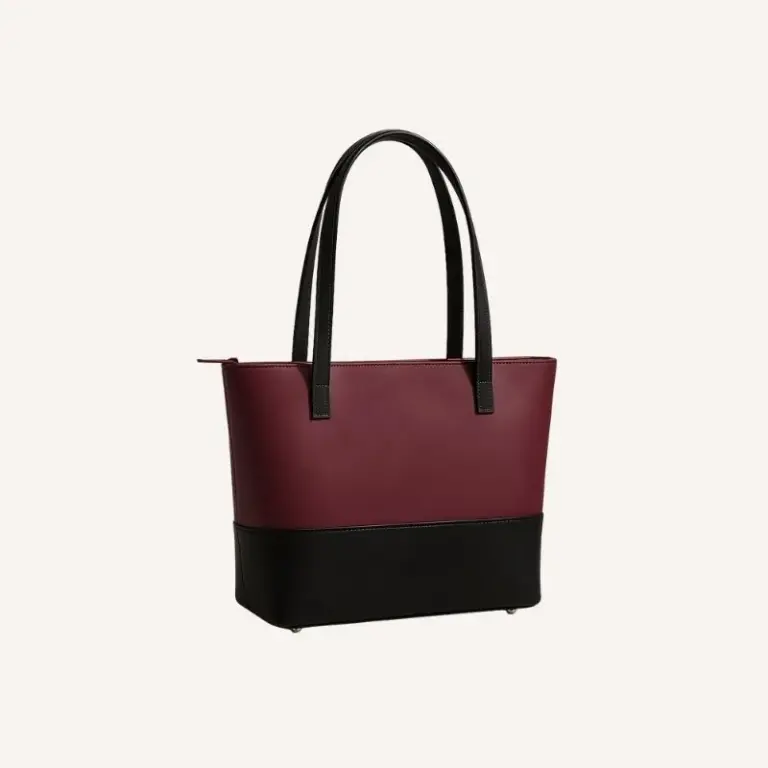 Main Grace bag Mehroon and Black color