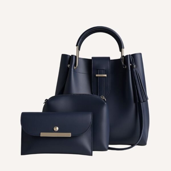 Alexa 3 pcs Handbag Set – Blue showcase
