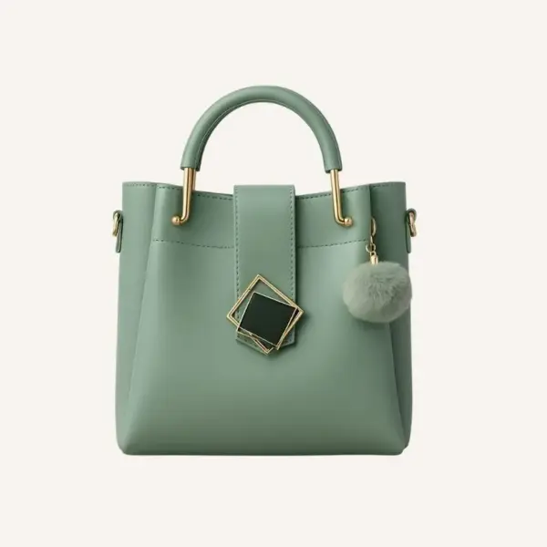 Paradise 5 piece aqua aqua green main bag front side