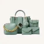 Paradise 5 piece aqua green showcase