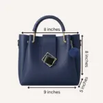 Paradise 5-in-1 Handbag Set – Blue Dimensions