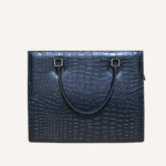 Croc Black Luxury 2-Piece Tote Set - Image 4