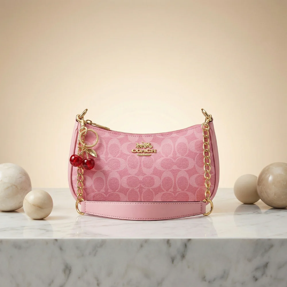 Silently Signature Chain-Strap Shoulder Bag – Elegant, Chic & Timeless. - Image 2